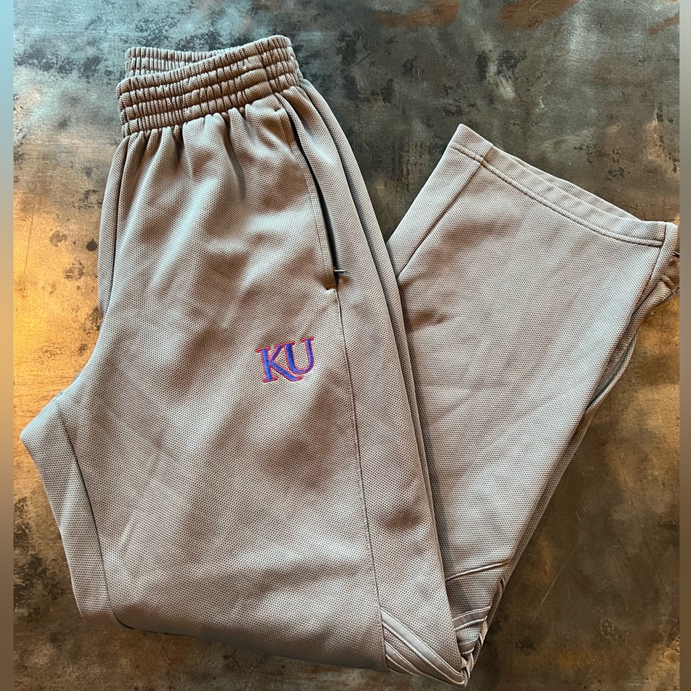 Adidas KU Jayhawks sweatpants small